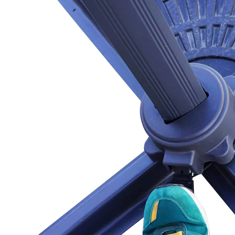 300cm Large Square 360° Aluminium Roma Cantilever Garden Hanging Parasol, Beige - Image 8