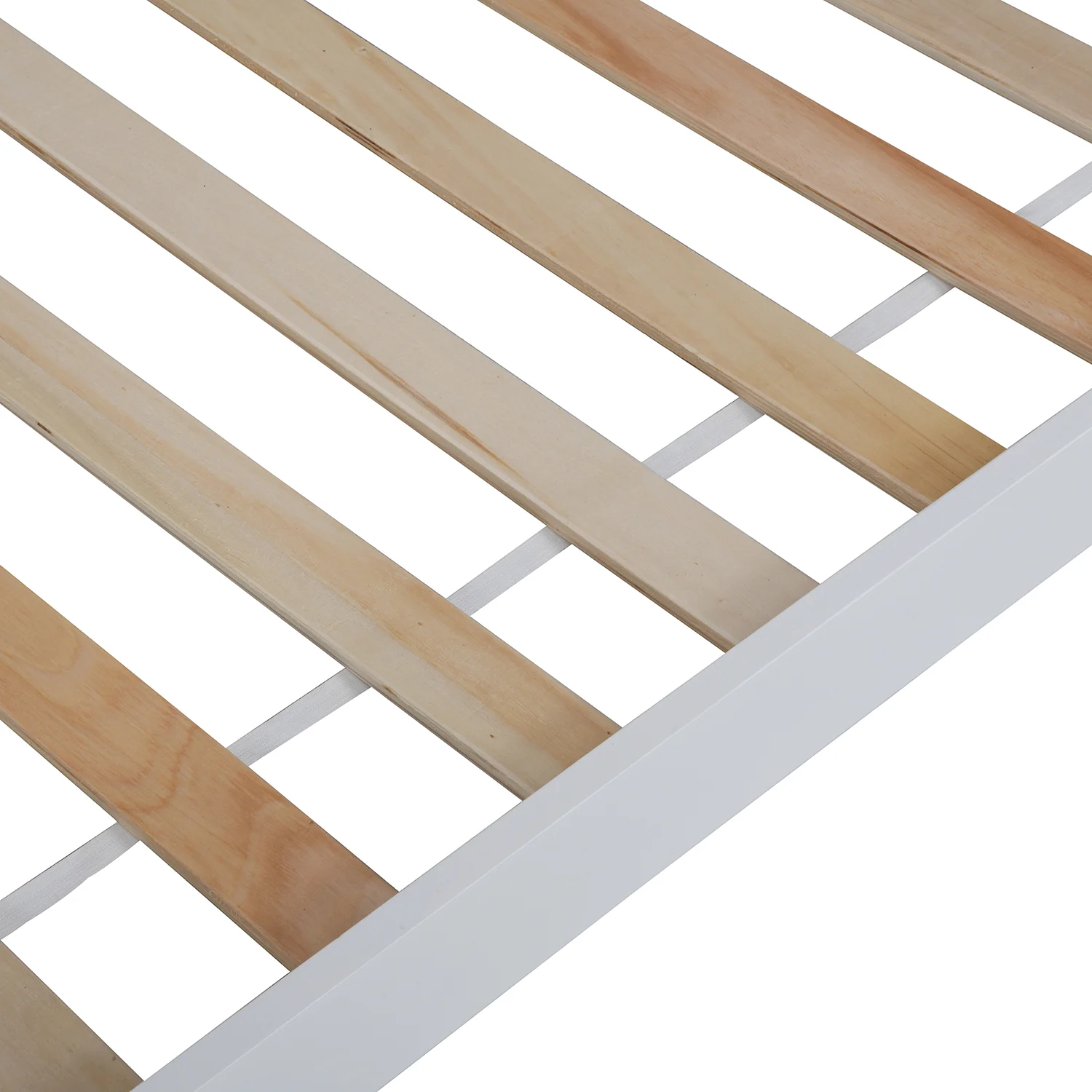 Bethwin Solid Wood Kid's House Bed in White - Image 9