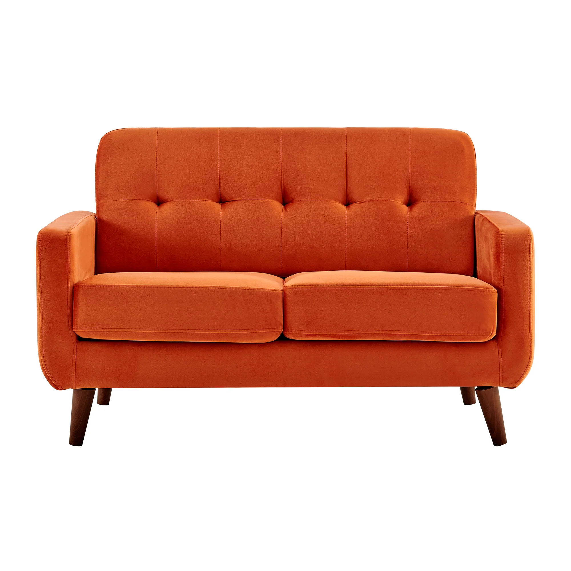 Clarence Sofa Range in Burnt Orange Velvet - Image 8
