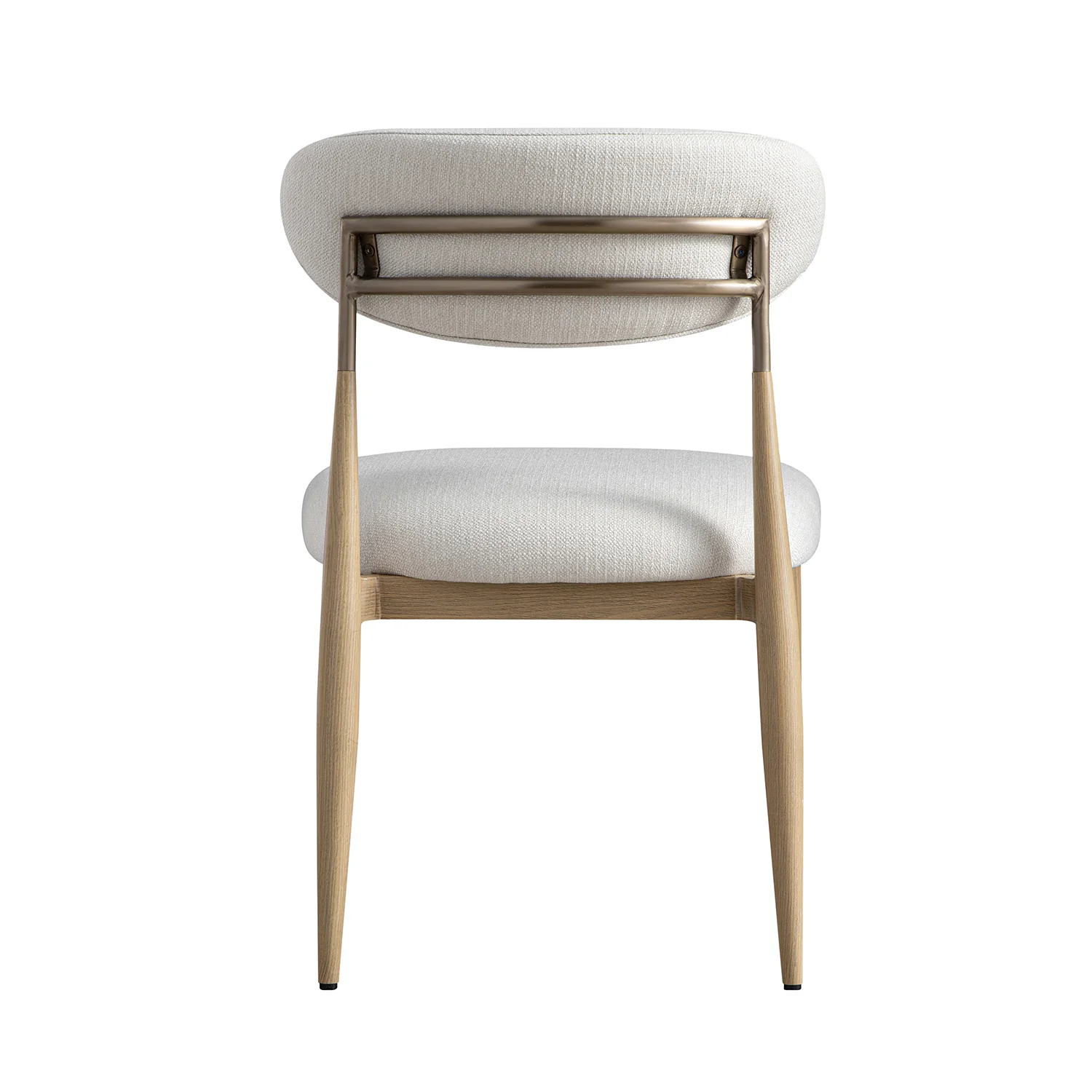 Dagmar Set of 2 Dining Chairs, Ivory Weave | Natural Frame - Image 14