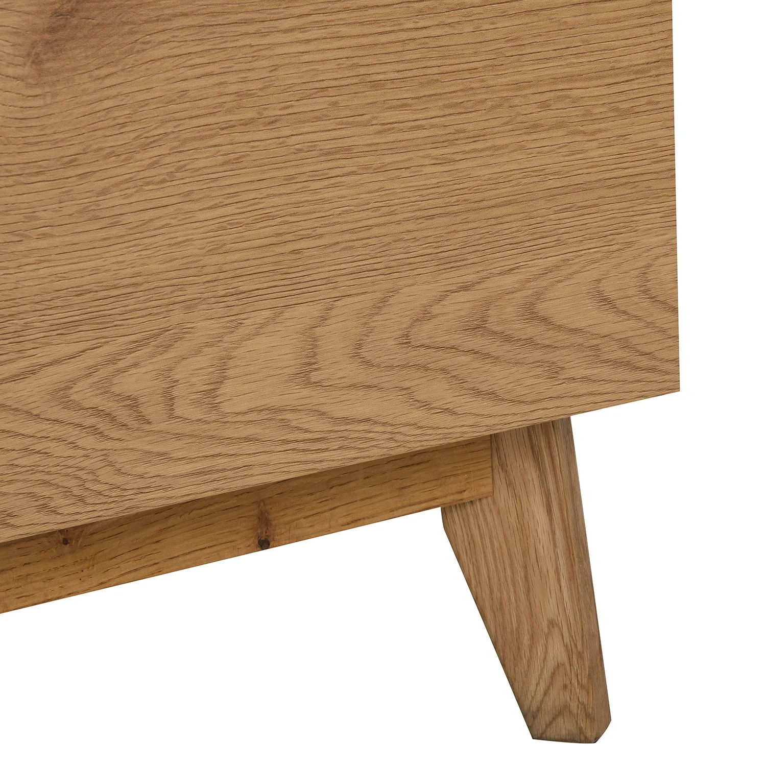 Ernest Writing Bureau in White & Oak Colour - Image 9