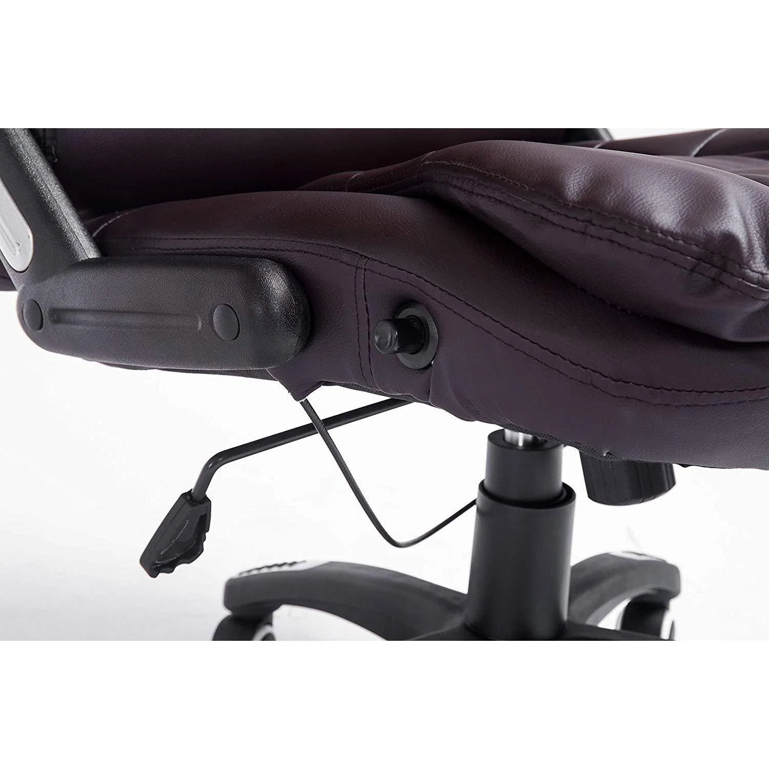 Executive Recline High Back Extra Padded Office Chair, MO17 Brown - Image 8