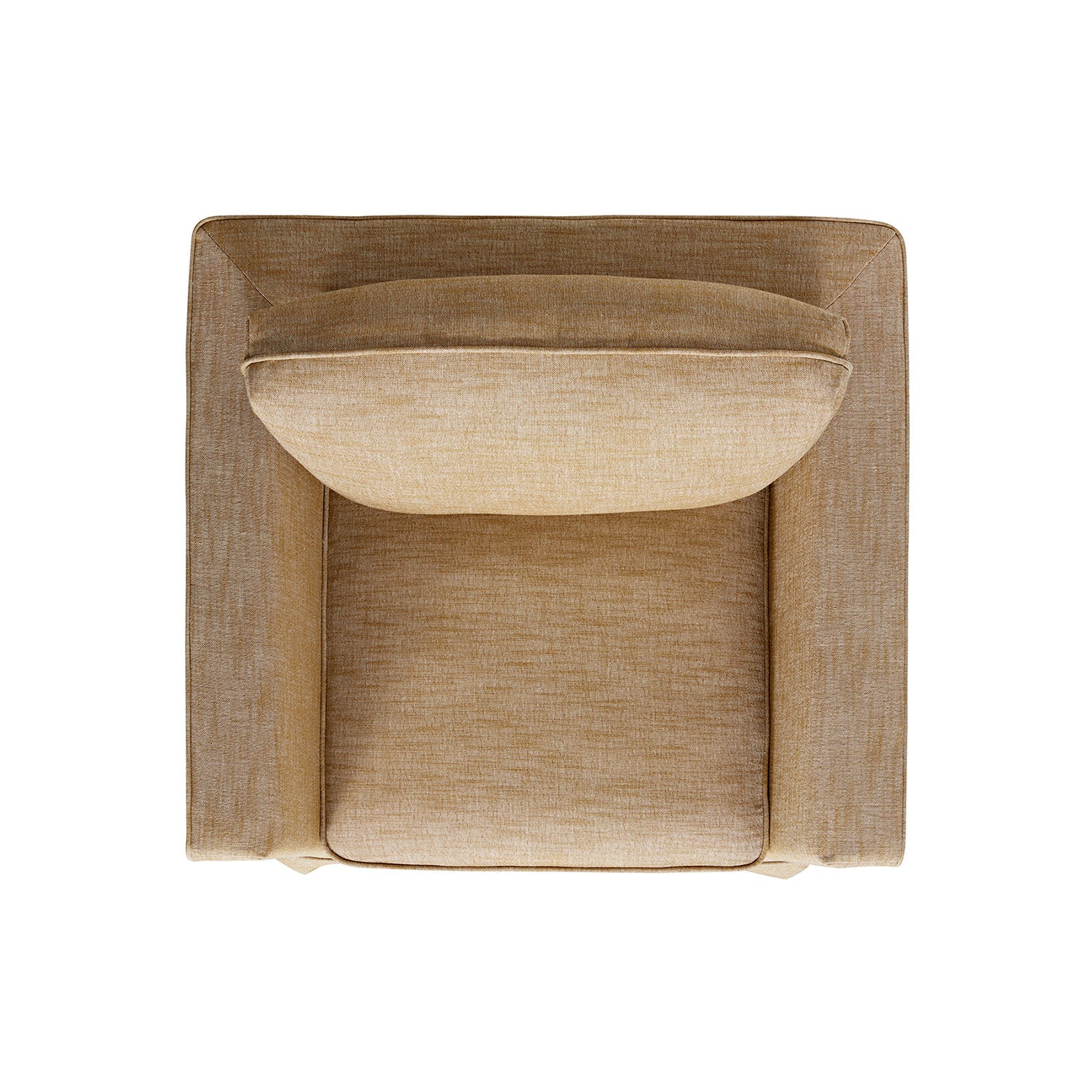 Fitz Skirted Armchair, Apricot Linen Blend - Image 13