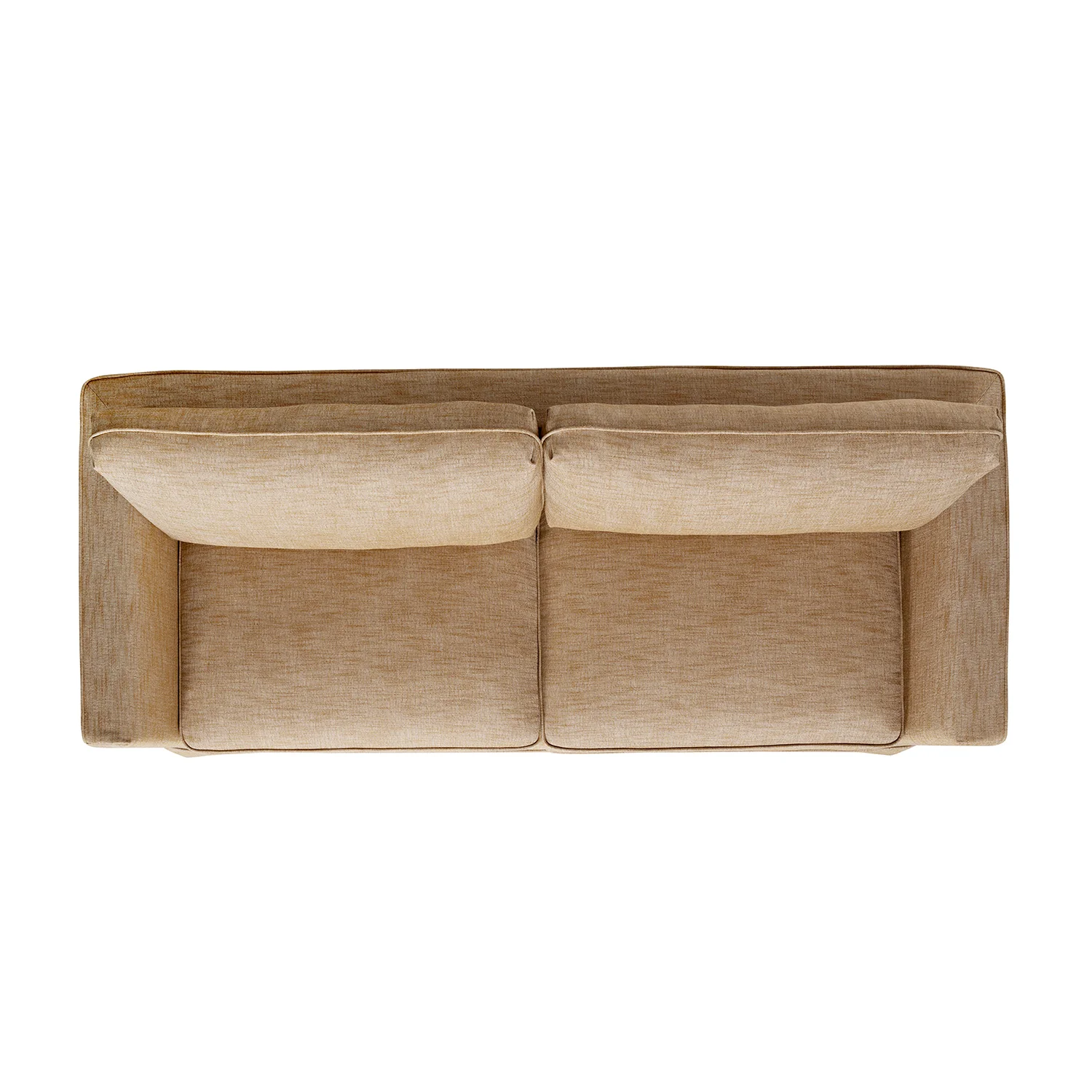 Fitz Skirted Large 3-Seater Sofa, Apricot Linen Blend - Image 11