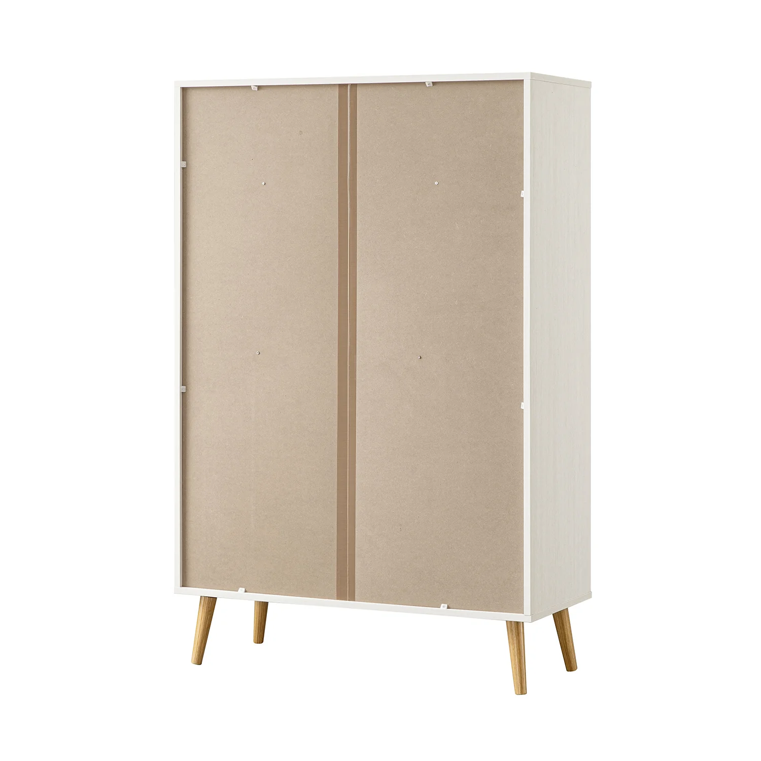 Frances Woven Rattan Writing Bureau, White - Image 15