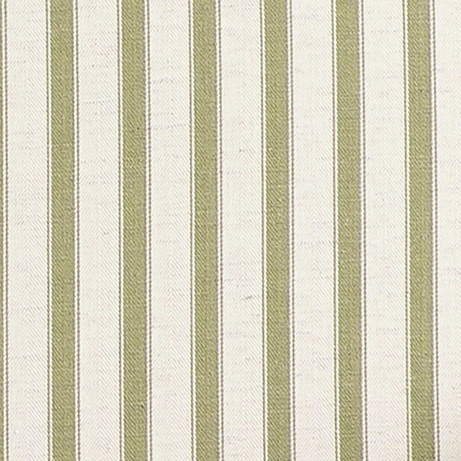 Fyne Sage Striped Linen Blend Natural Oak Rocking Armchair - Image 16