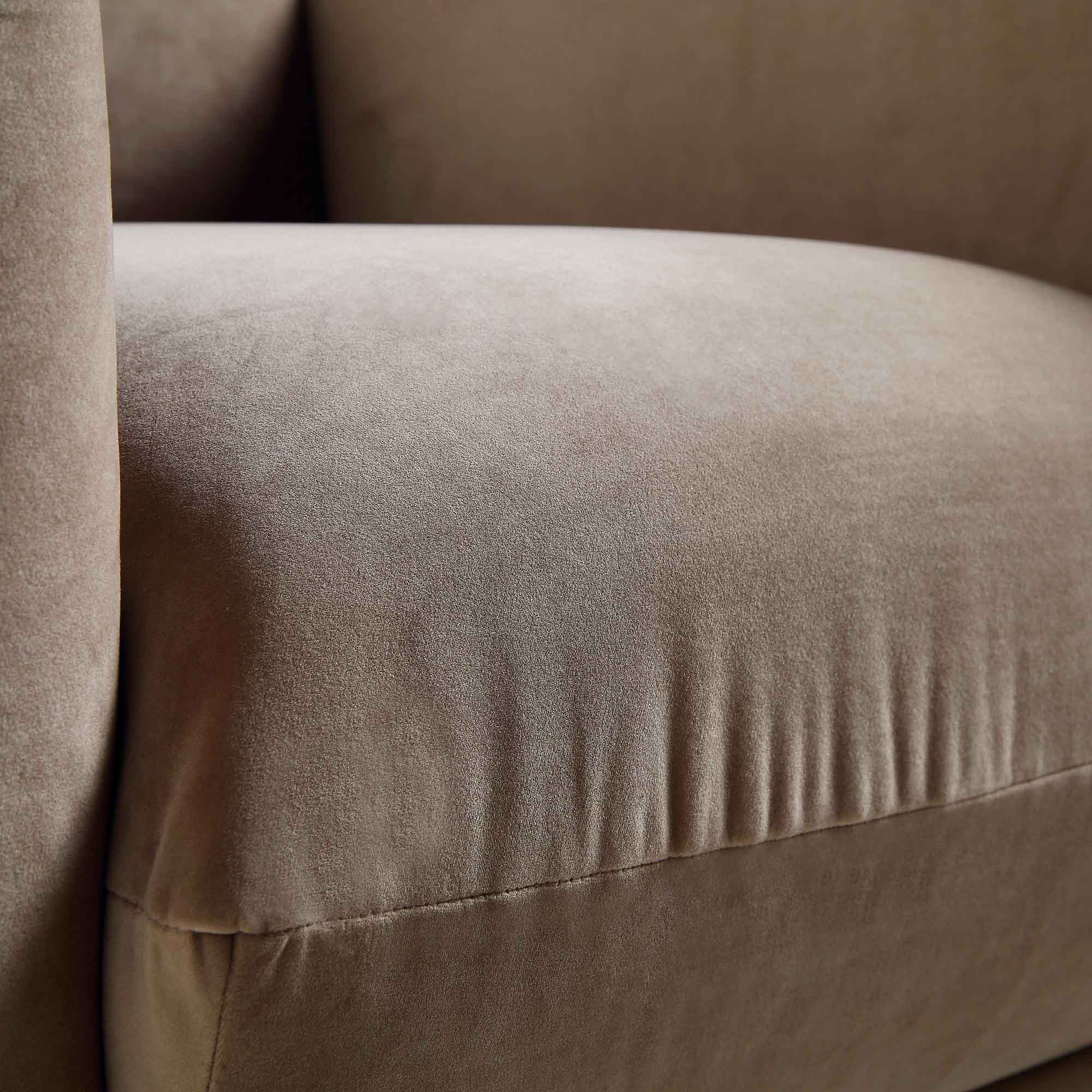 Gianni Armchair, Mink Velvet - Image 12