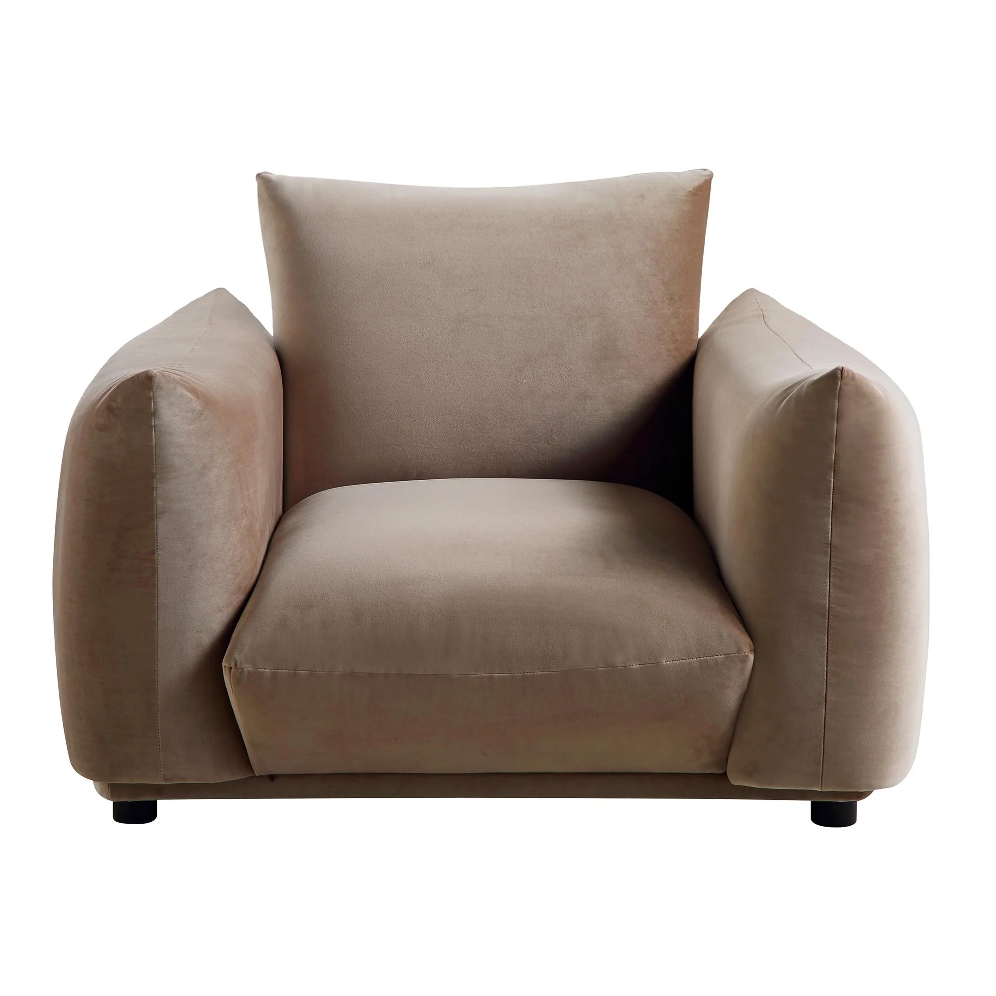 Gianni Armchair, Mink Velvet - Image 5