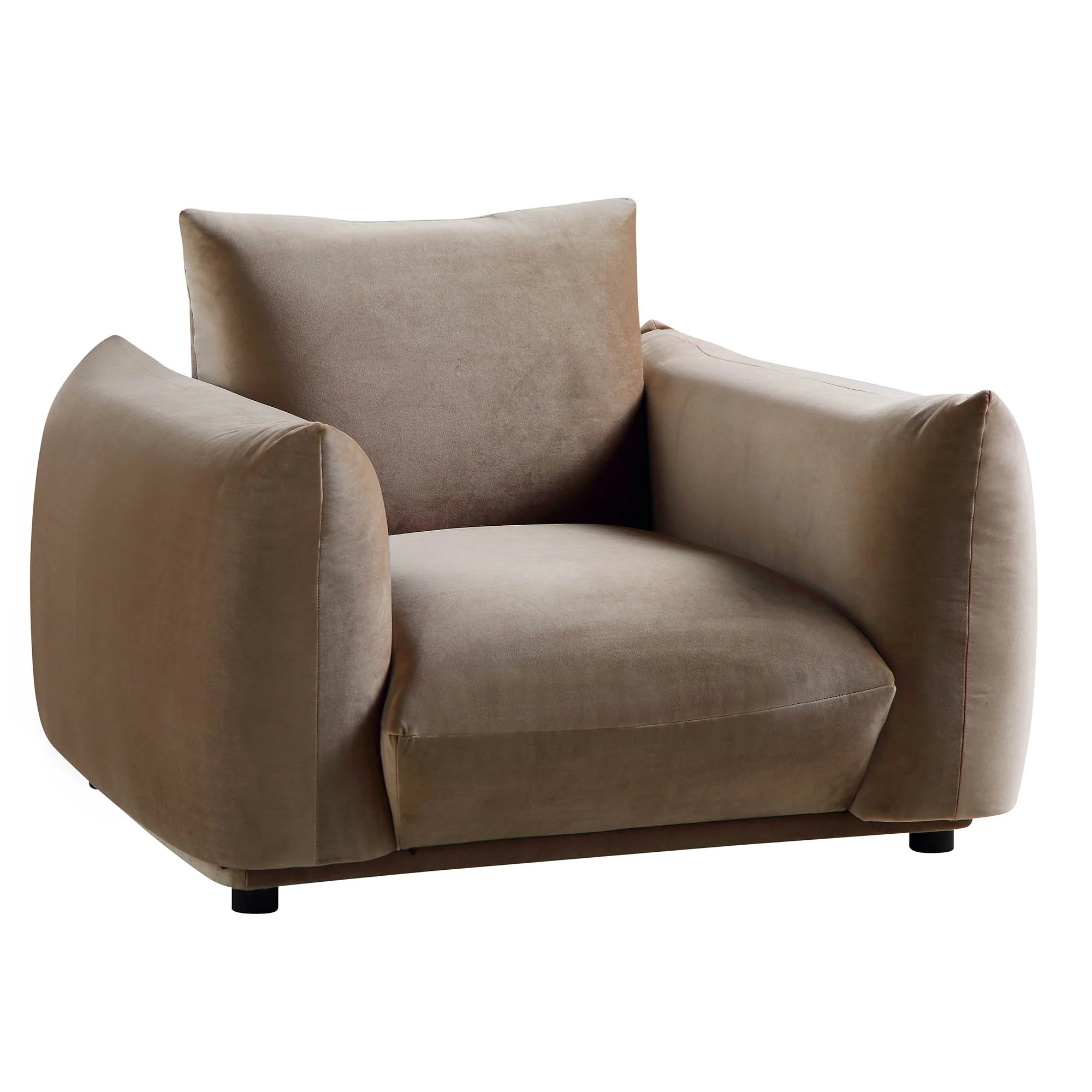 Gianni Armchair, Mink Velvet - Image 6