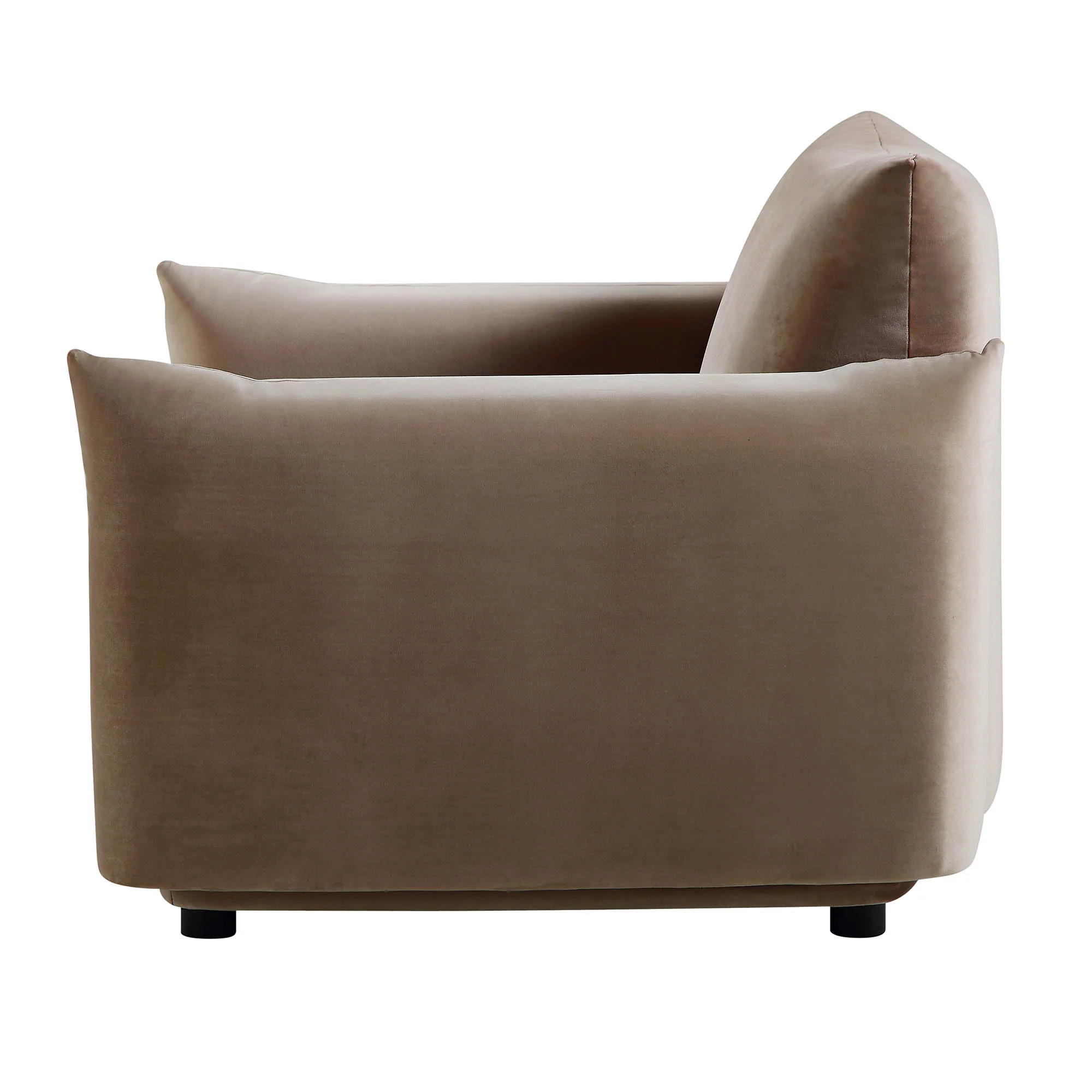 Gianni Armchair, Mink Velvet - Image 9