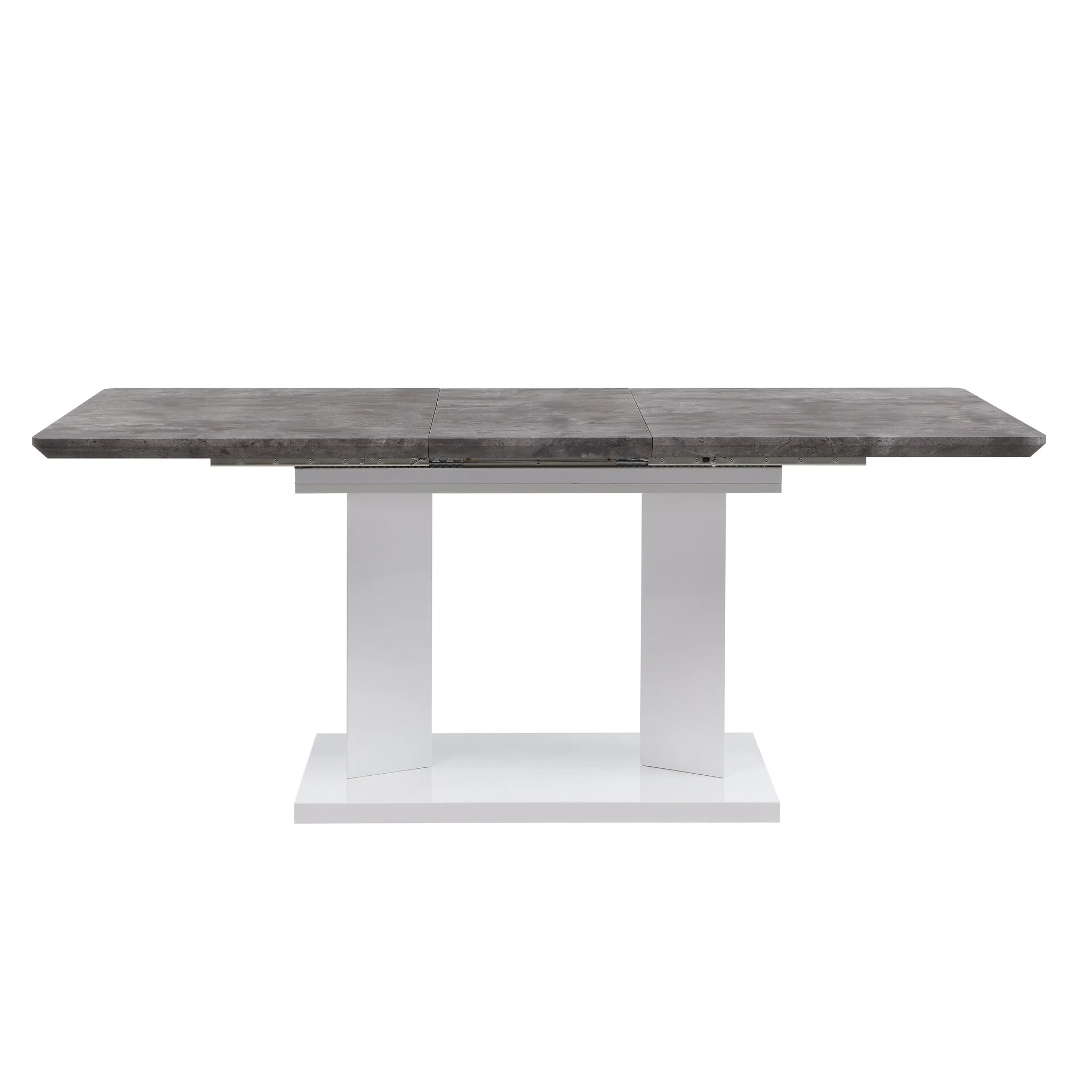 Goswell Concrete Effect Extending Dining Table 6 to 8 Seater - Image 6