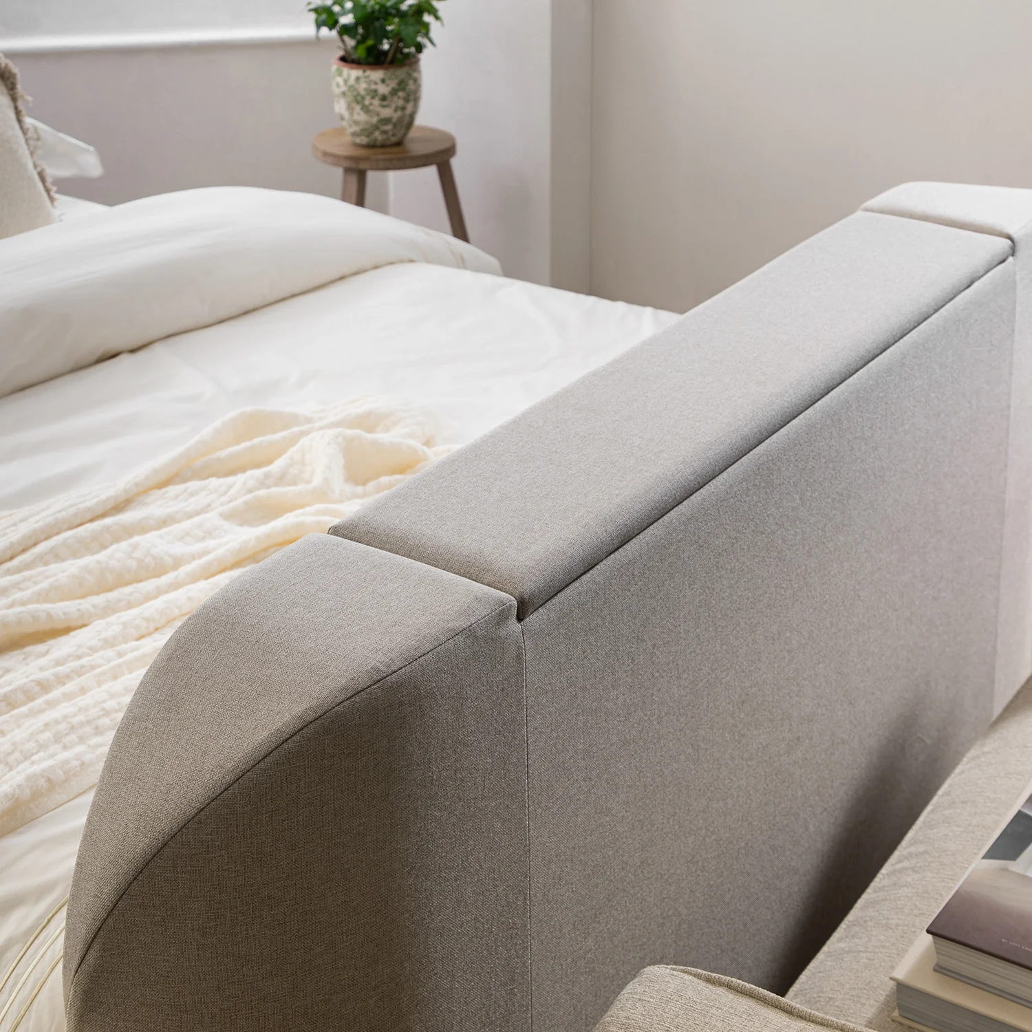 Hadley Stone Fabric Ottoman TV Bed - Image 9