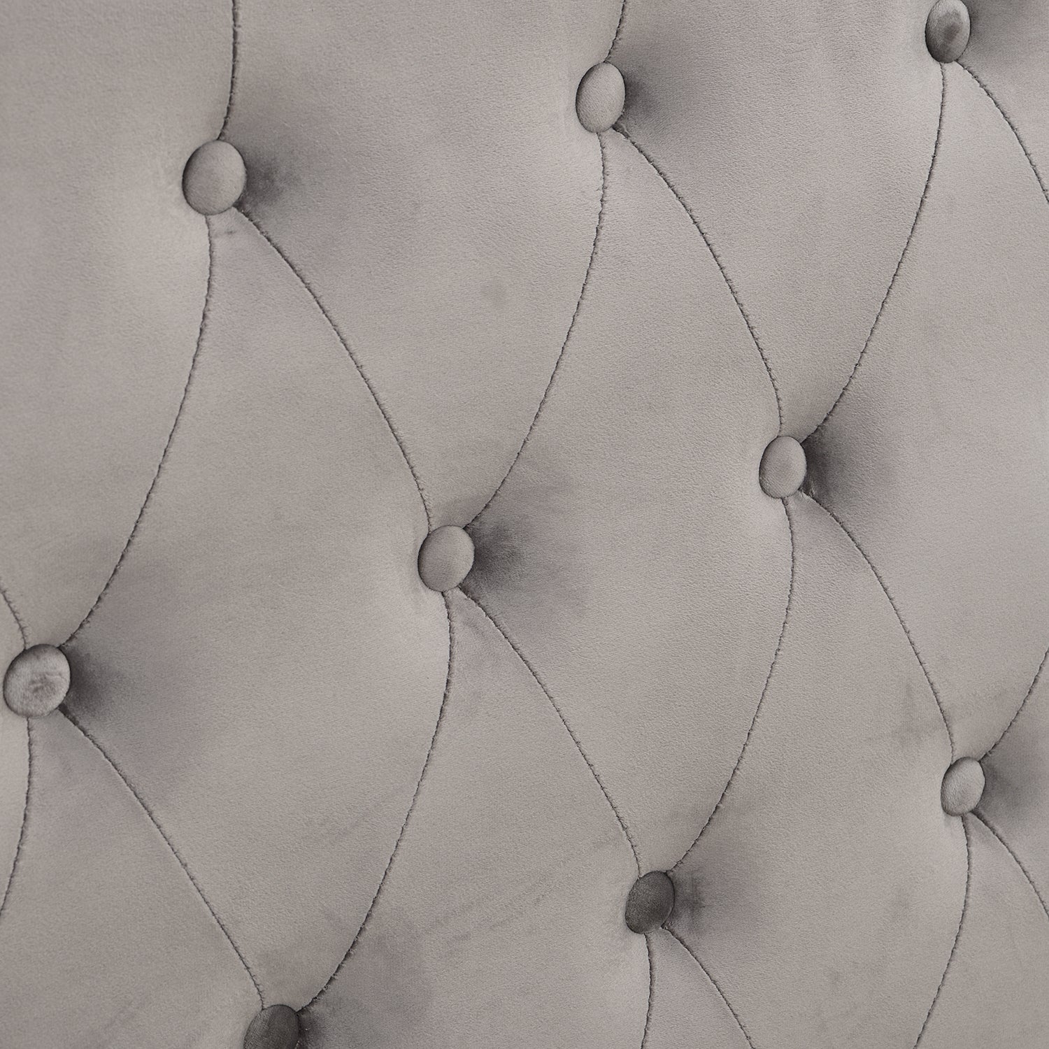 Hartwell Upholstered Ottoman Storage Bed with Deeply Buttoned Headboard (Grey Velvet) - Image 10