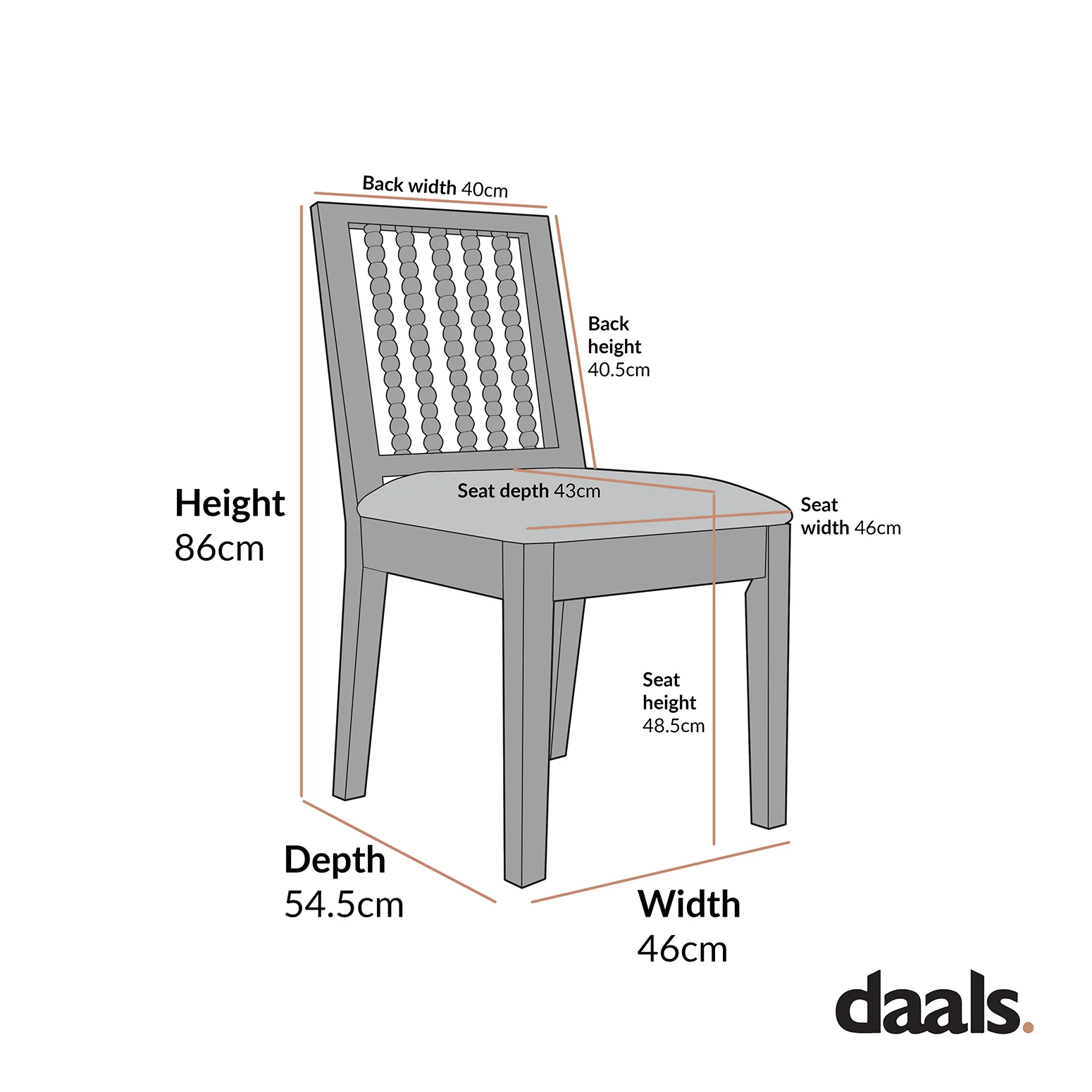 Hemingford Set of 2 Beige Textured Fabric Bobbin Spindle Washed Oak Dining Chairs - Image 5