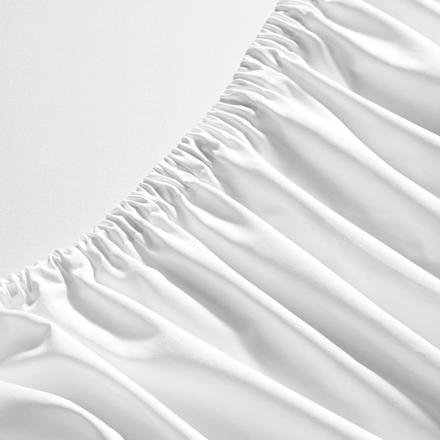 Hotel Collection 800 Thread Count Cotton Sateen Deep Fitted Sheet - White - Image 3