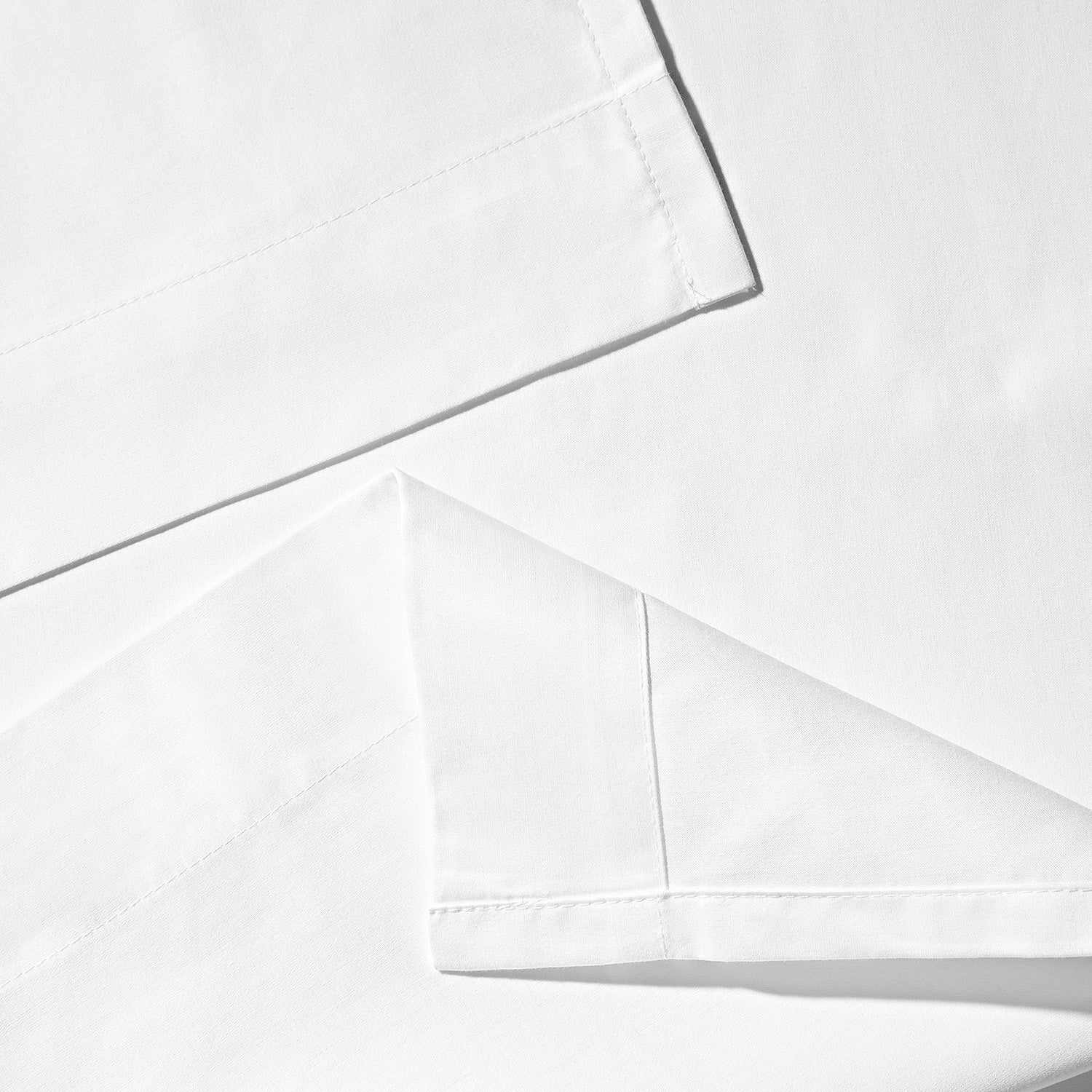 Hotel Collection 800 Thread Count Cotton Sateen Flat Sheet - White - Image 4