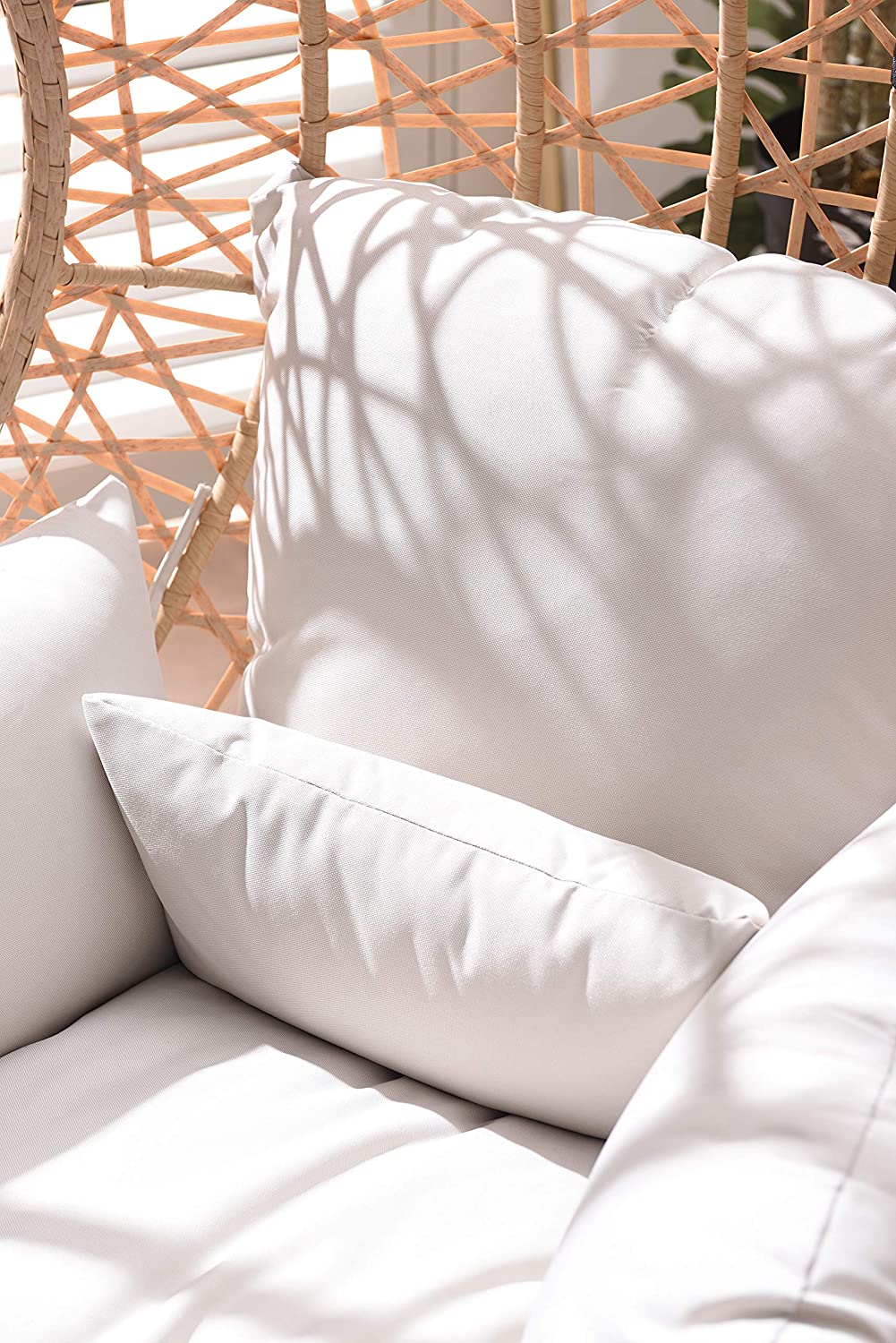 Indra Rattan Hanging Egg Chair - Image 6