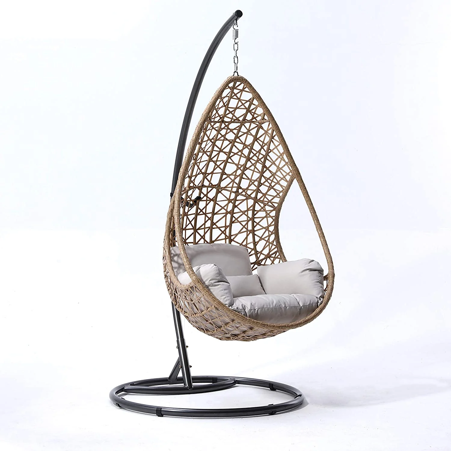 Indra Rattan Hanging Egg Chair - Image 7
