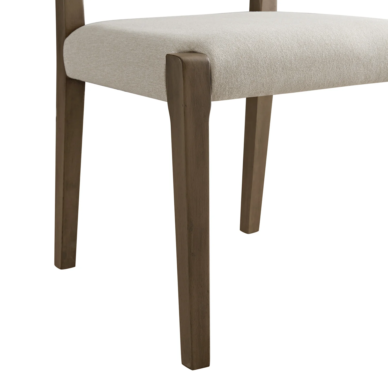 Lumi Dining Chair, Oatmeal Fabric | Silver Oak Frame - Image 15
