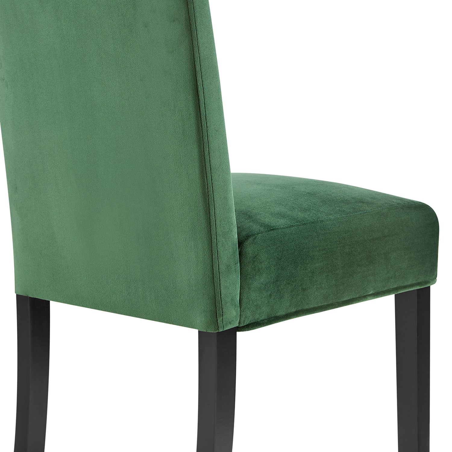 Maidwell Set of 2 Green Velvet Dining Chairs - Image 10