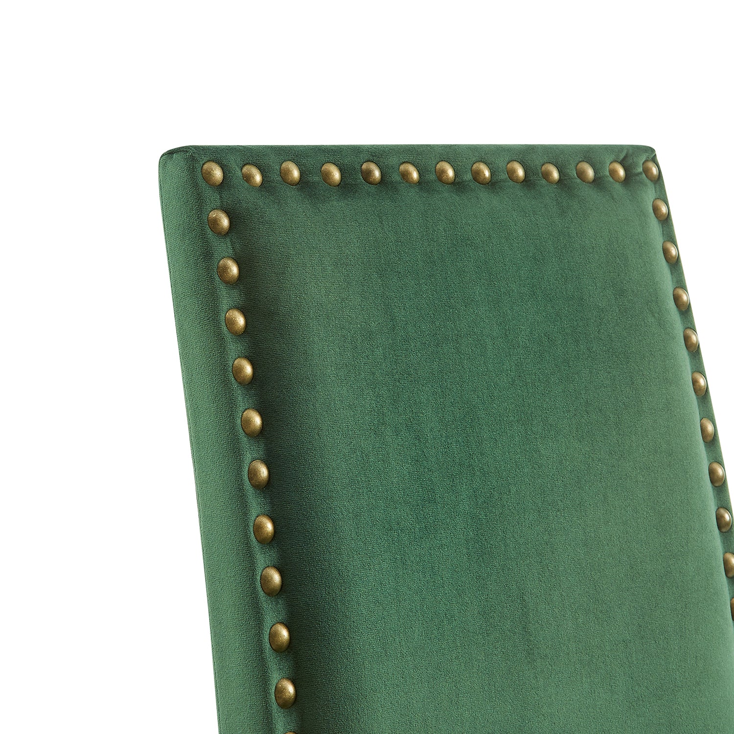 Maidwell Set of 2 Green Velvet Dining Chairs - Image 8