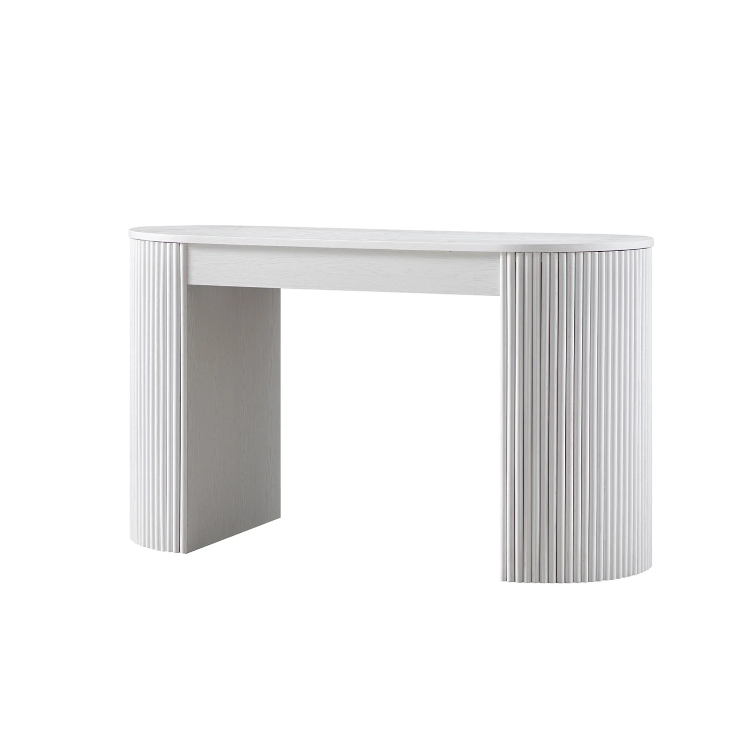 Maru 1-Drawer Writing Desk, Washed White - Image 12