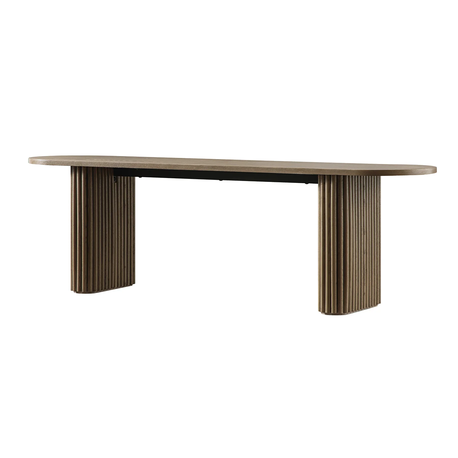 Maru 150cm Dining Bench, Silver Oak - Image 9