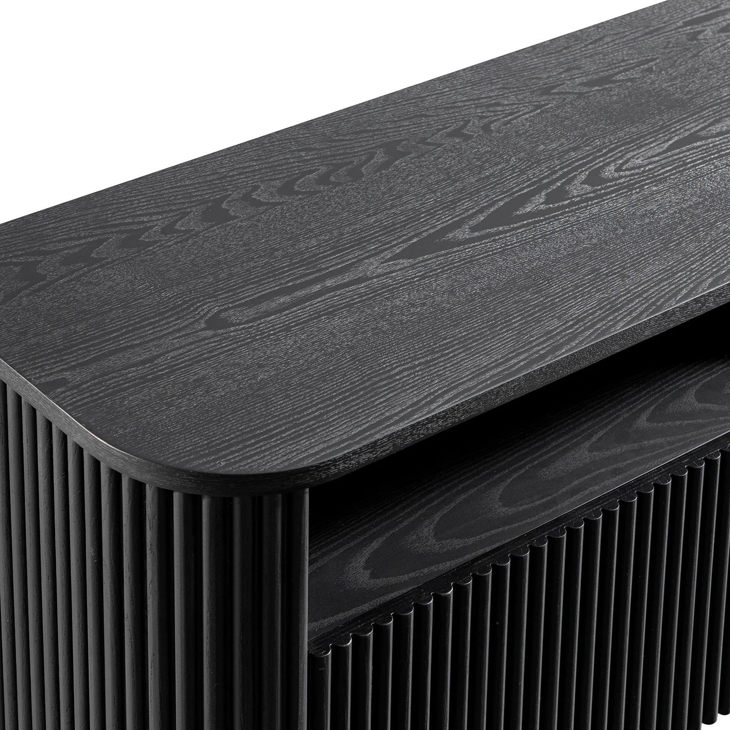 Maru 162cm TV Unit with Drawers, Black - Image 15