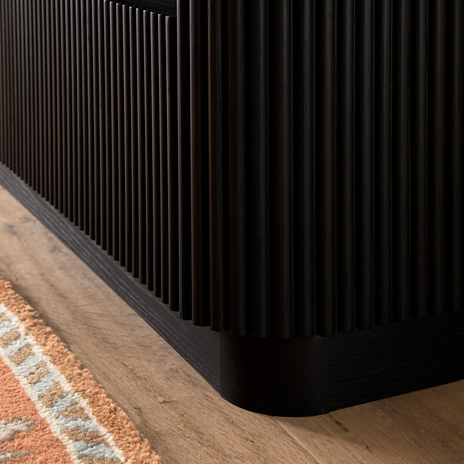 Maru 162cm TV Unit with Drawers, Black - Image 5