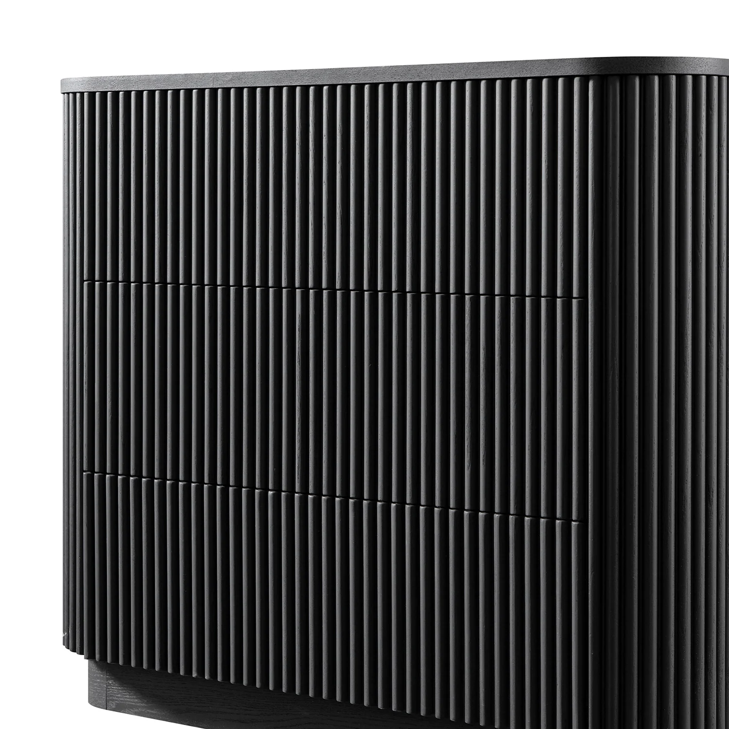 Maru Chest of 3 Drawers, Black - Image 13