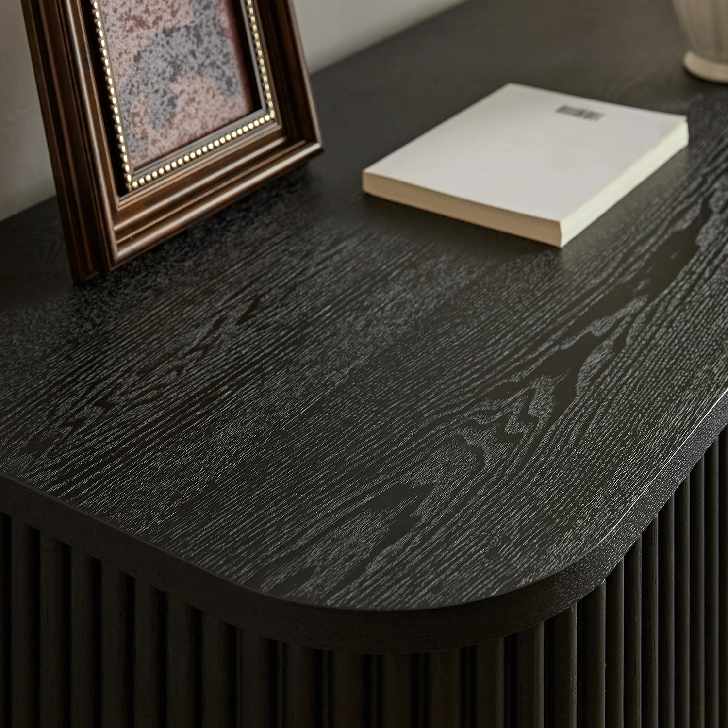 Maru Chest of 3 Drawers, Black - Image 4