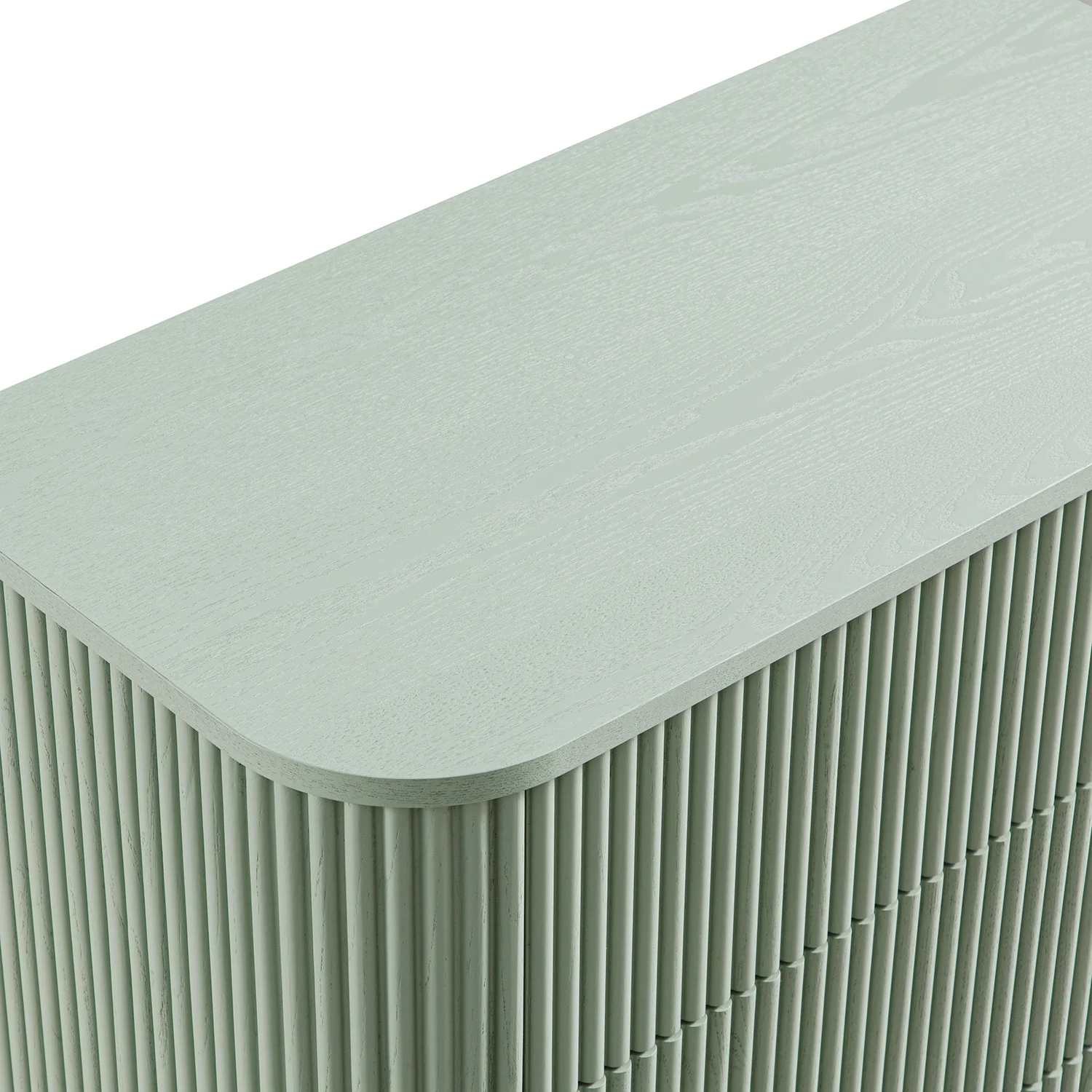 Maru Chest of 3 Drawers, Sage Green - Image 14