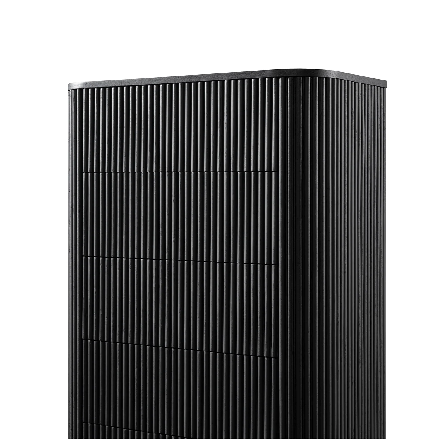 Maru Chest of 5 Drawers, Black - Image 14