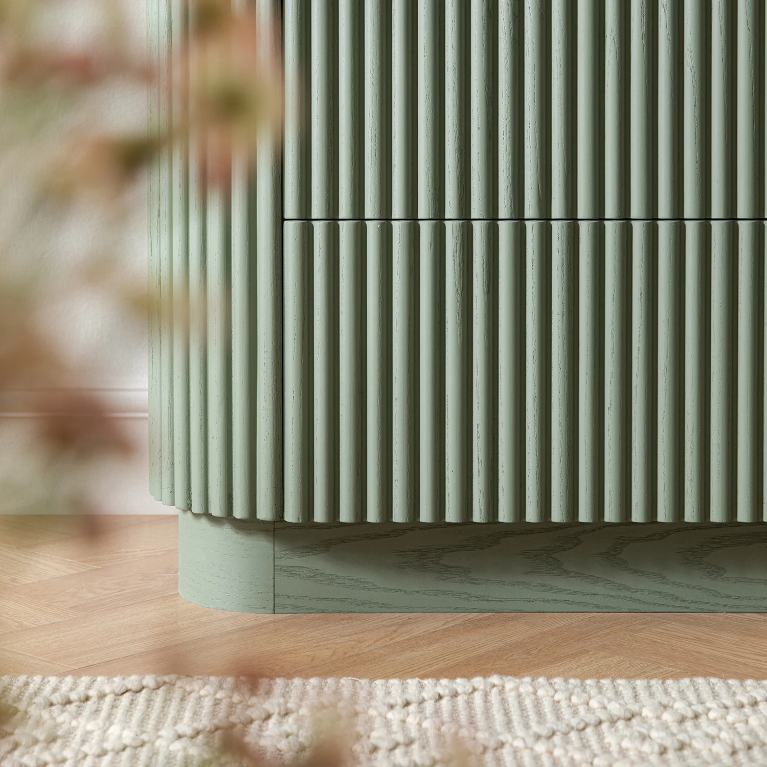 Maru Chest of 5 Drawers, Sage Green - Image 5