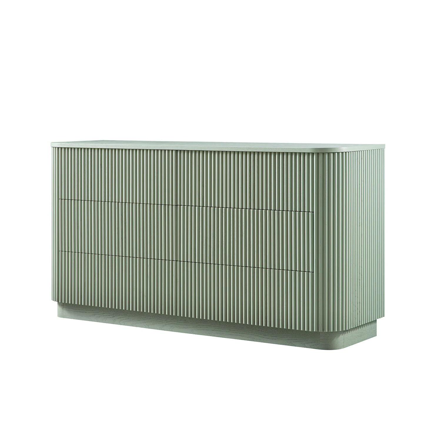 Maru Chest of 6 Drawers, Sage Green - Image 7