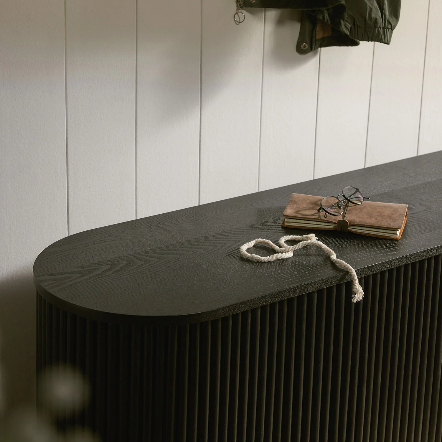 Maru Storage Ottoman Bench, Black - Image 4