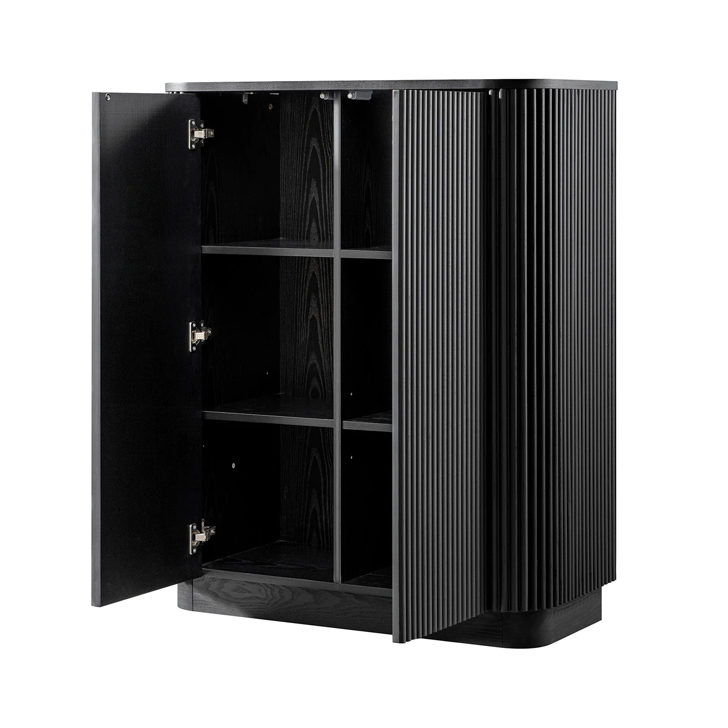 Maru Tall Cabinet, Black - Image 11