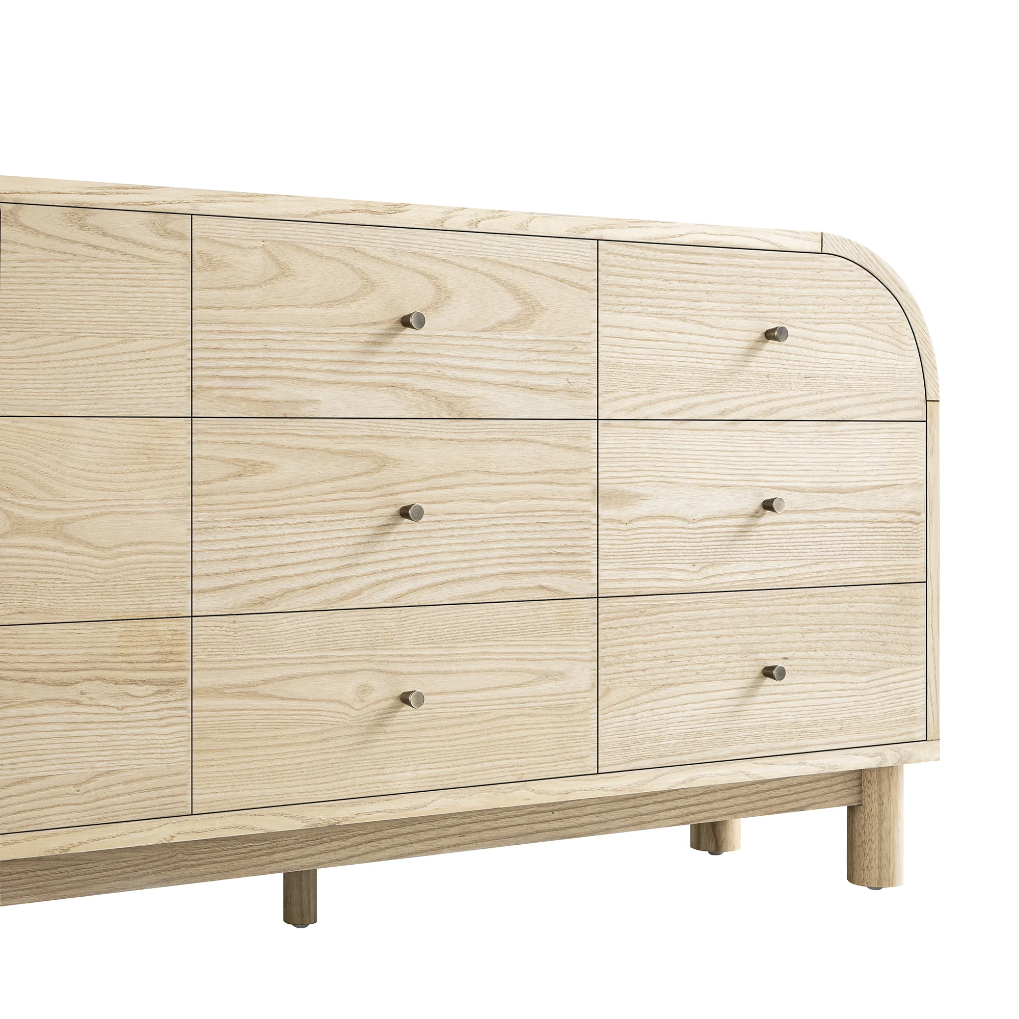 Maude 9 Drawer Chest, Natural Ash - Image 13