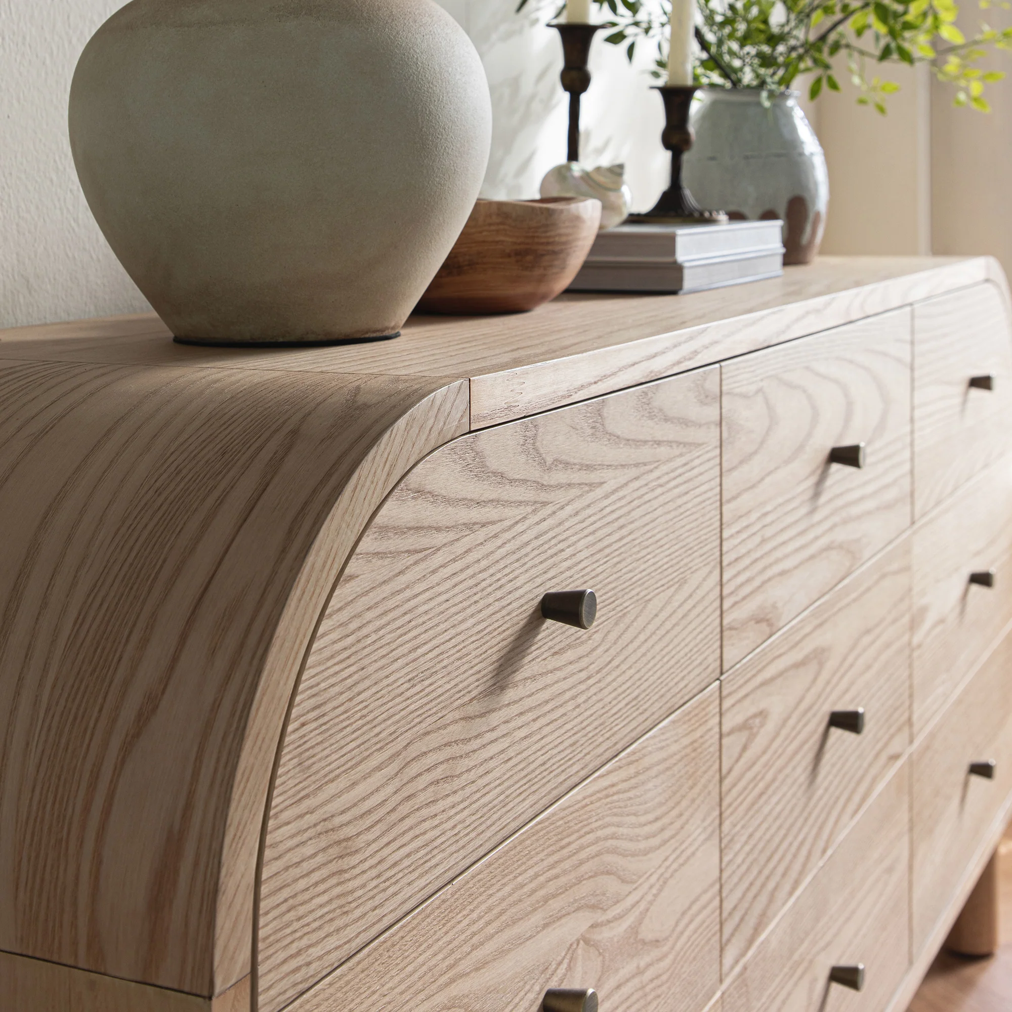 Maude 9 Drawer Chest, Natural Ash - Image 5