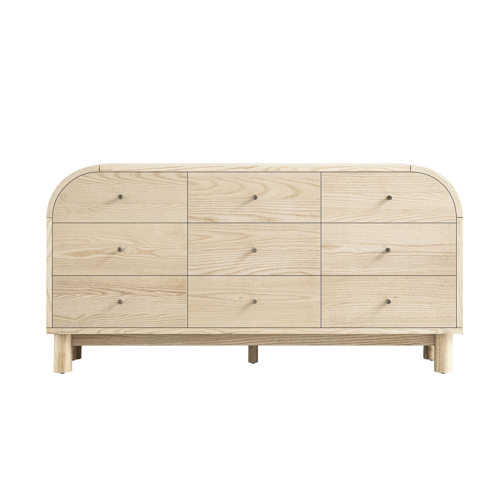 Maude 9 Drawer Chest, Natural Ash - Image 7