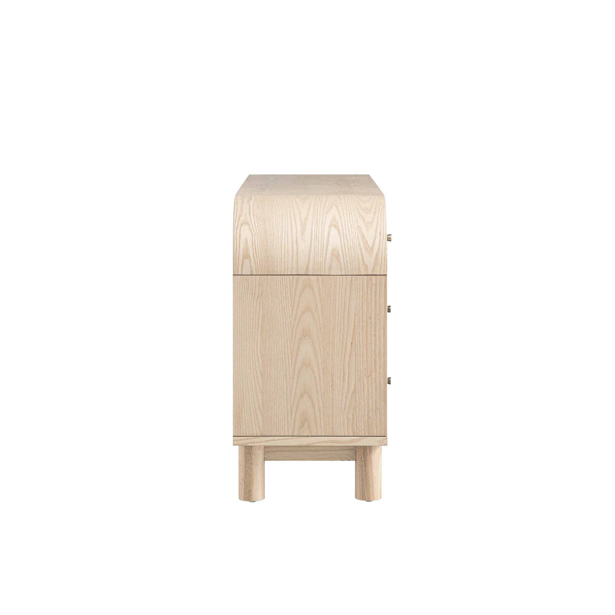 Maude 9 Drawer Chest, Natural Ash with Raffia - Image 5