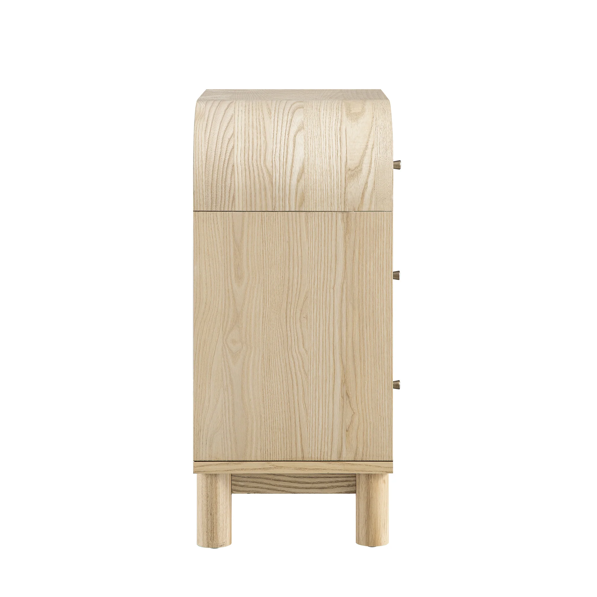 Maude Chest of 3 Drawers, Natural Ash - Image 11
