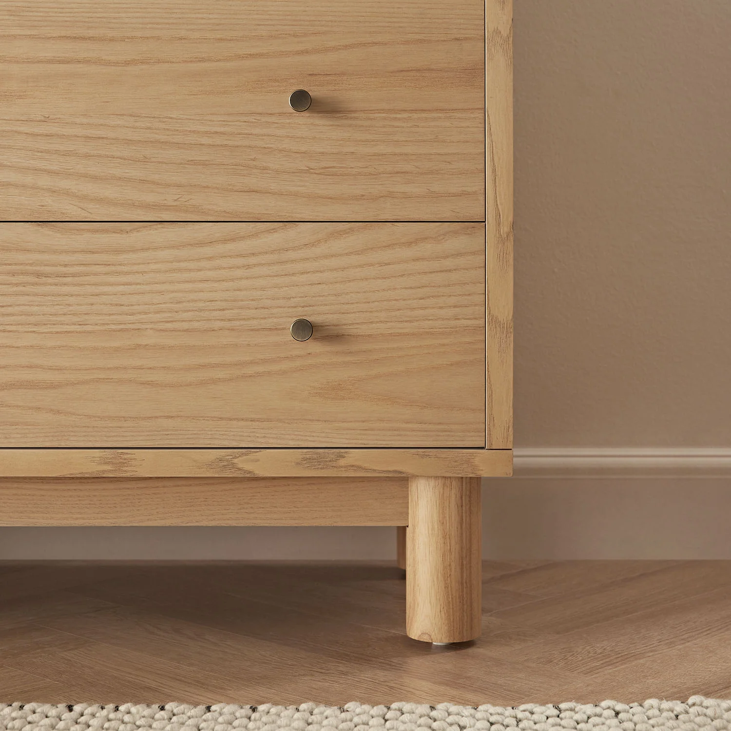 Maude Chest of 6 Drawers, Natural Ash - Image 4