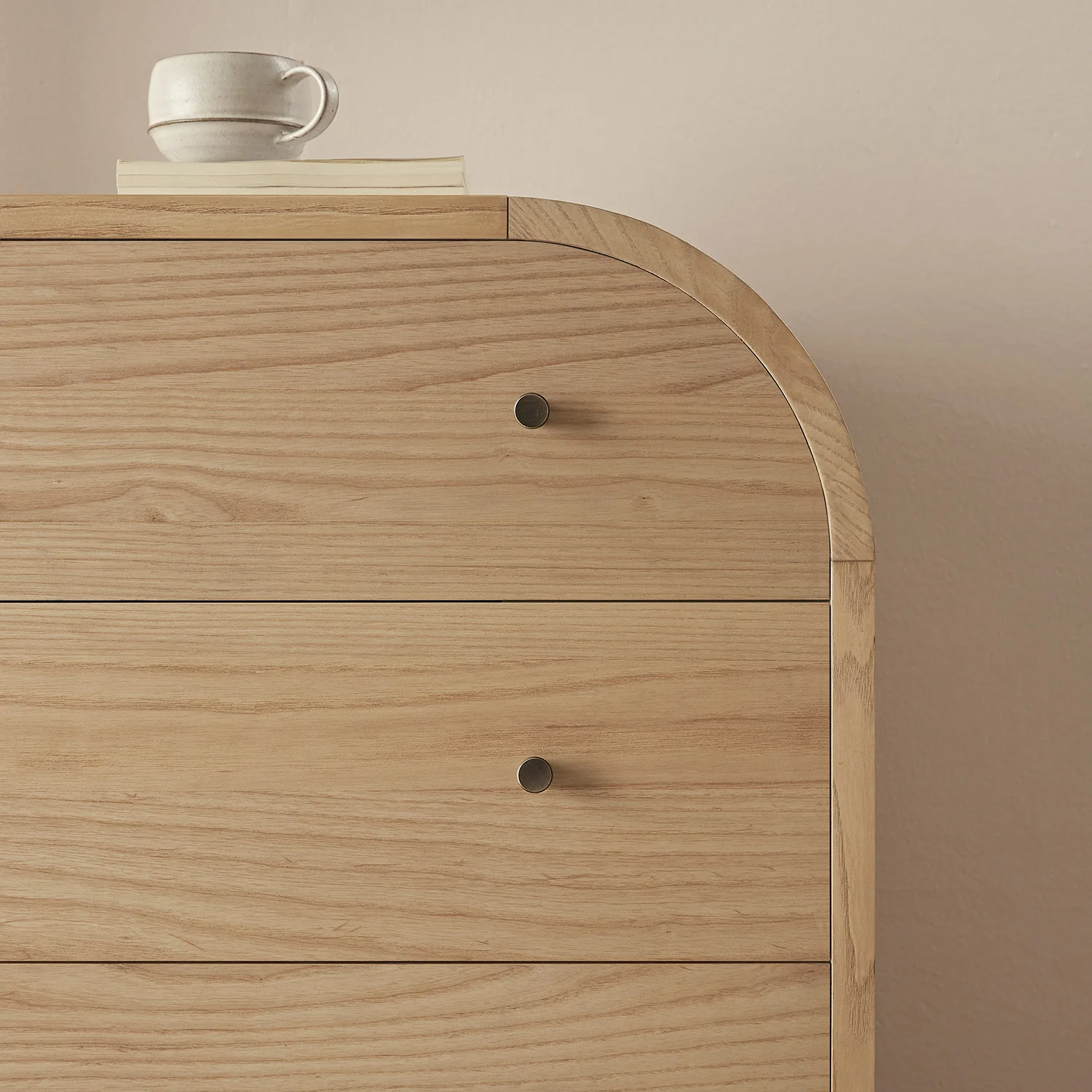 Maude Chest of 6 Drawers, Natural Ash - Image 5