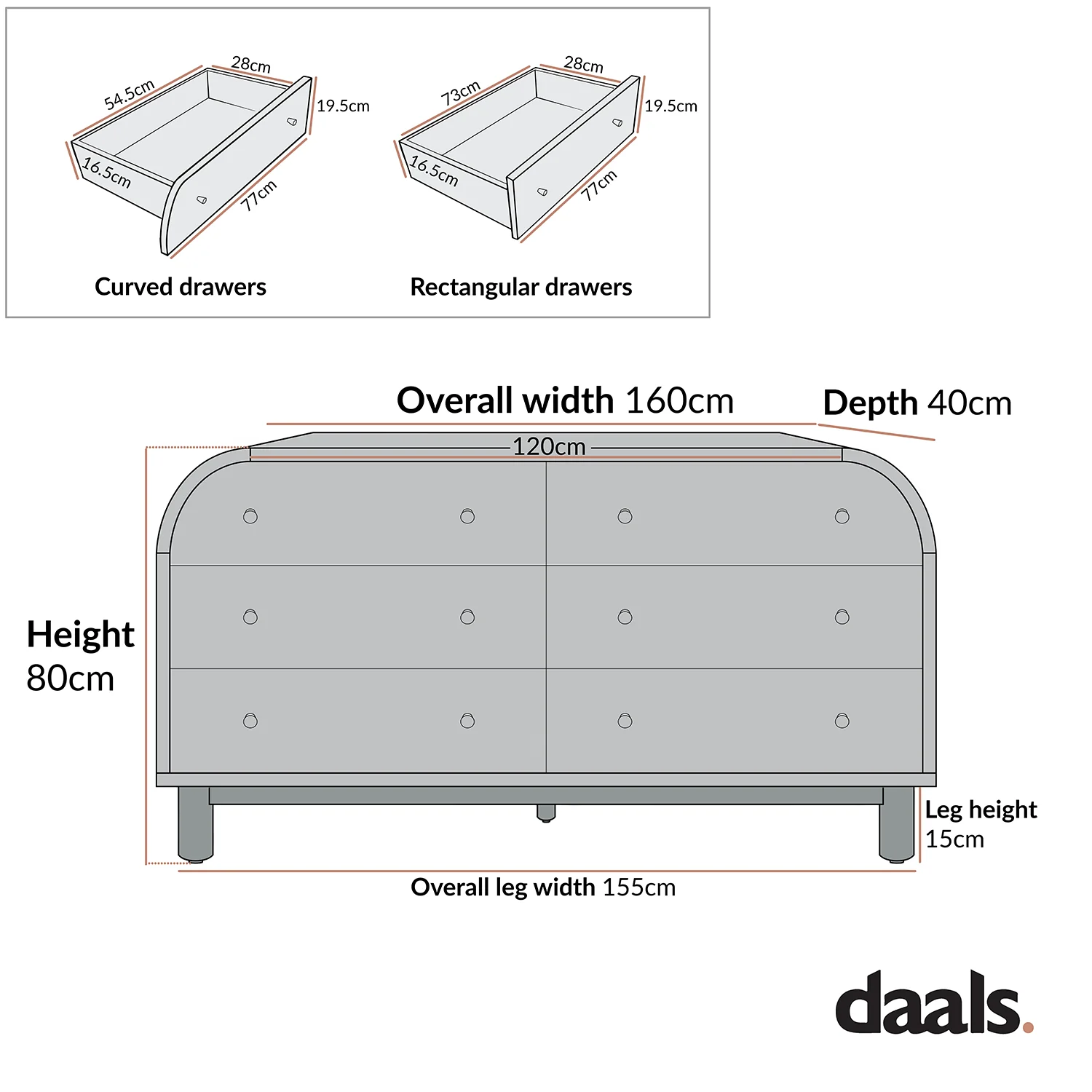 Maude Chest of 6 Drawers, Natural Ash - Image 8