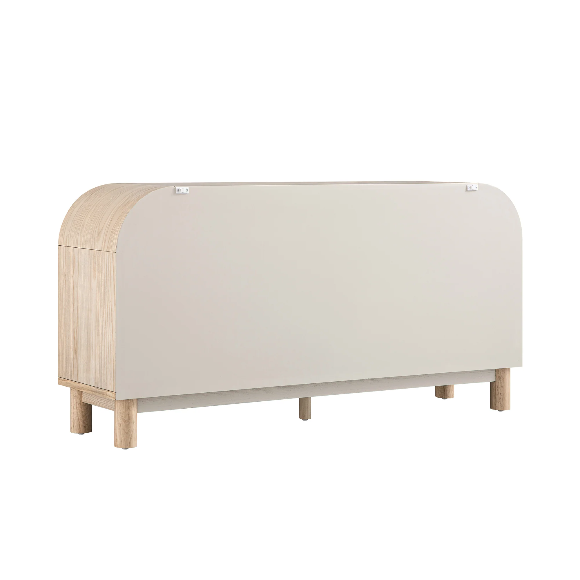 Maude Chest of 6 Drawers, Natural Ash with Raffia - Image 6