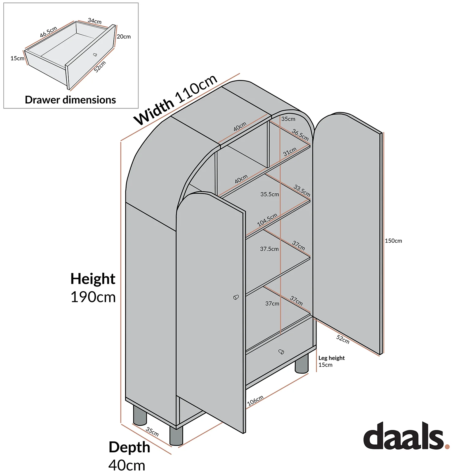 Maude Large Storage Cabinet, Natural Ash - Image 10