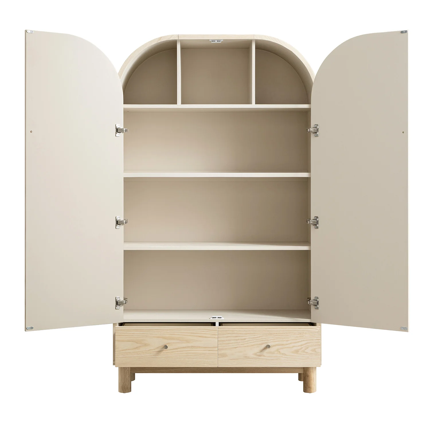 Maude Large Storage Cabinet, Natural Ash - Image 11