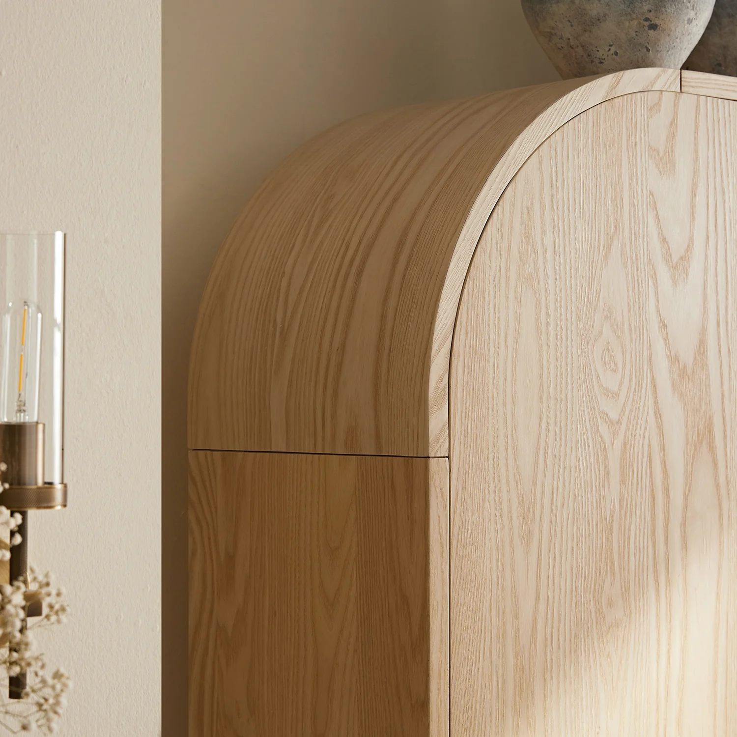 Maude Large Storage Cabinet, Natural Ash - Image 6