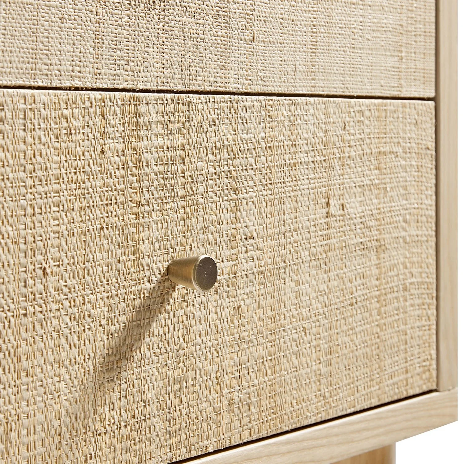 Maude Large Storage Cabinet, Natural Ash with Raffia - Image 18